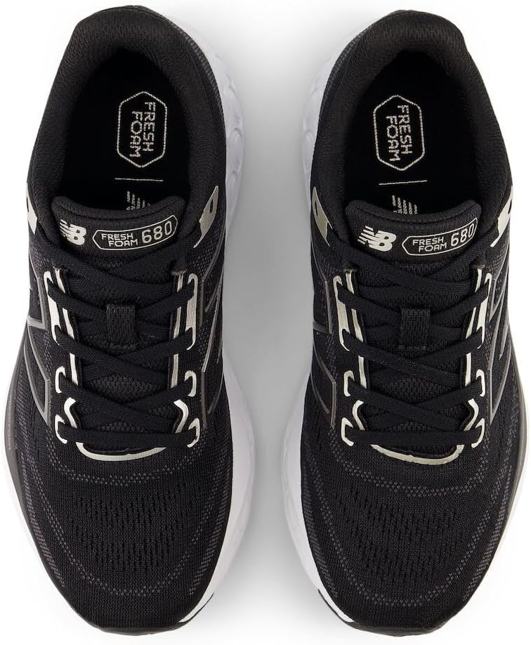 image:imageNew Balance Womens Fresh Foam 680 V8BlackLight Gold MetallicBlack Metallic