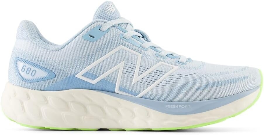 image:imageNew Balance Womens Fresh Foam 680 V8Quarry BlueChrome BlueSea Salt