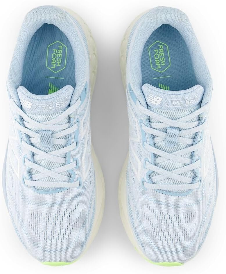 image:imageNew Balance Womens Fresh Foam 680 V8Quarry BlueChrome BlueSea Salt