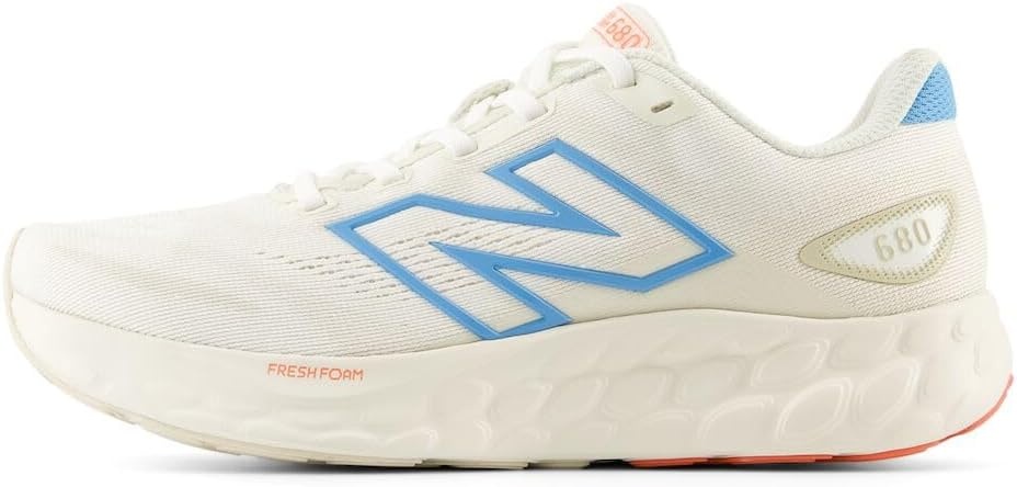 image:imageNew Balance Womens Fresh Foam 680 V8Sea SaltLime LeafCoastal Blue