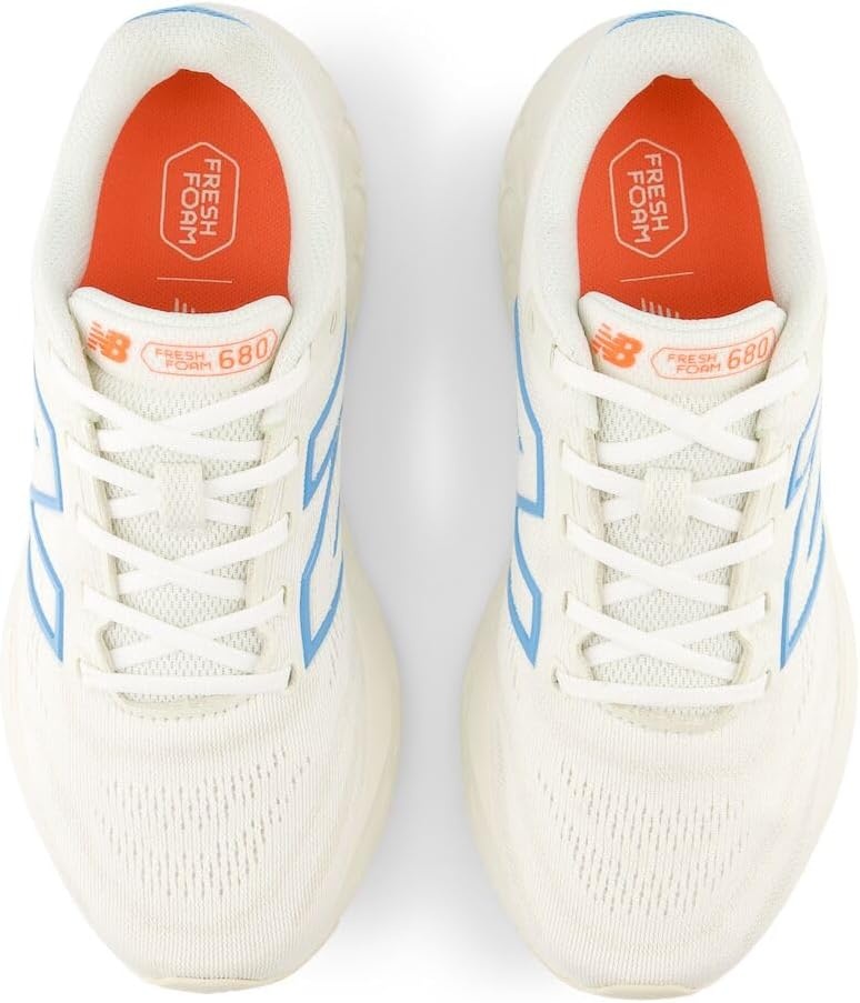 image:imageNew Balance Womens Fresh Foam 680 V8Sea SaltLime LeafCoastal Blue
