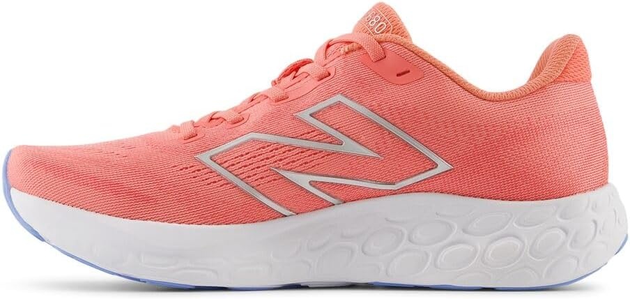 image:imageNew Balance Womens Fresh Foam 680 V8Sunfade RedDrift RedSilver Metallic