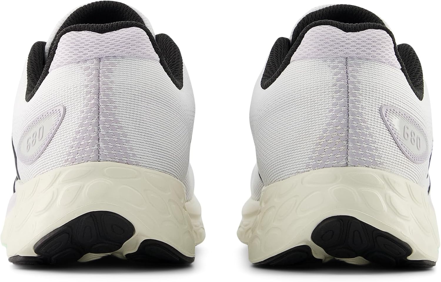 image:imageNew Balance Womens Fresh Foam 680 V8WhiteGrey MatterTaro