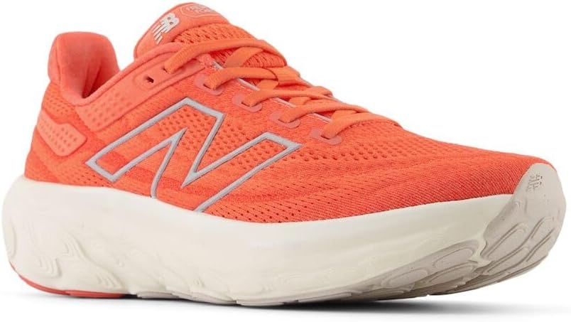 image:imageNew Balance Womens Fresh Foam X 1080 V13 Running ShoesGulf RedLinenSilver Metallic