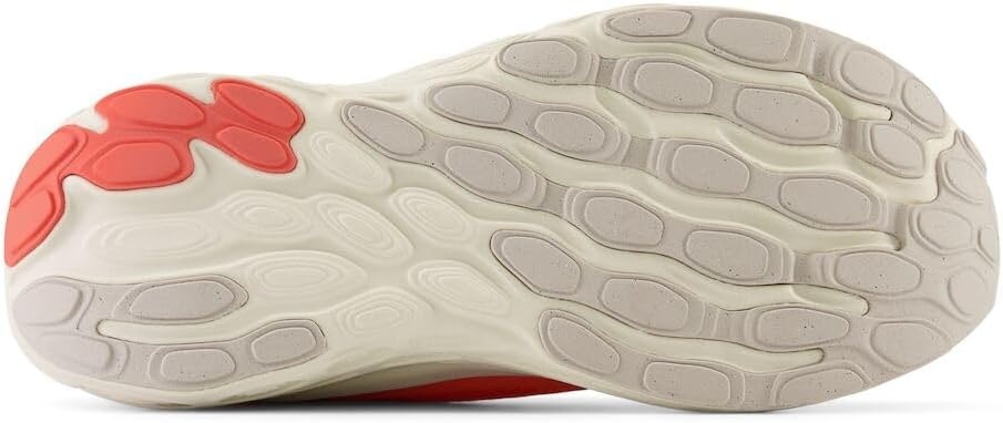 image:imageNew Balance Womens Fresh Foam X 1080 V13 Running ShoesGulf RedLinenSilver Metallic
