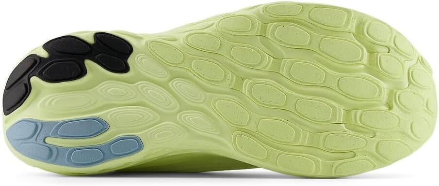 image:imageNew Balance Womens Fresh Foam X 1080 V13 Running ShoesLimelightChrome BlueSilver Metalic