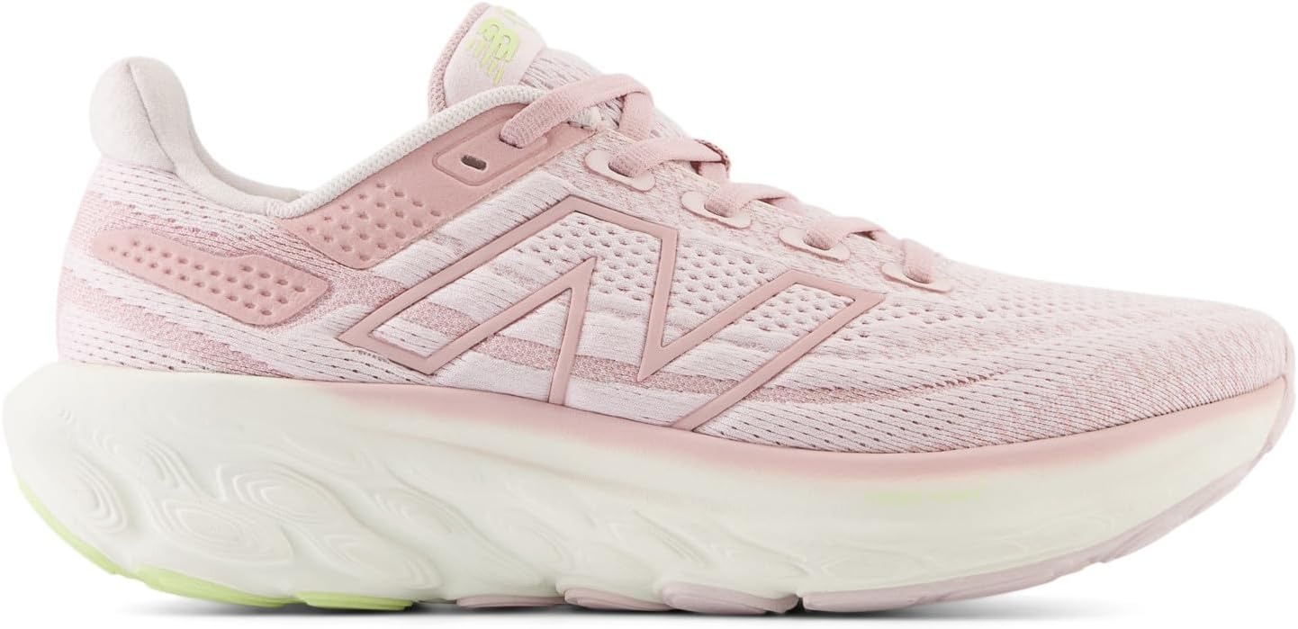 image:imageNew Balance Womens Fresh Foam X 1080 V13 Running ShoesPink GraniteOrb PinkLimelight