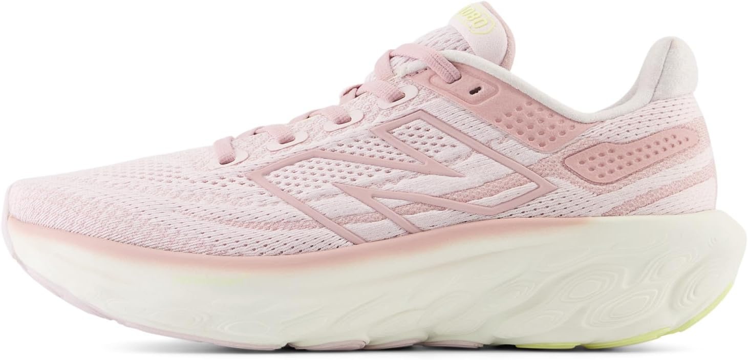 image:imageNew Balance Womens Fresh Foam X 1080 V13 Running ShoesPink GraniteOrb PinkLimelight