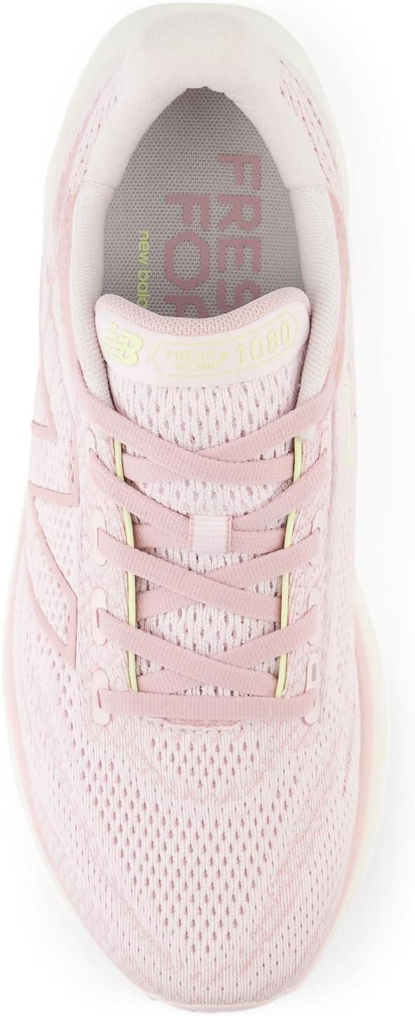 image:imageNew Balance Womens Fresh Foam X 1080 V13 Running ShoesPink GraniteOrb PinkLimelight