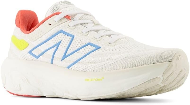 image:imageNew Balance Womens Fresh Foam X 1080 V13 Running ShoesSea SaltCoastal BlueGulf Red