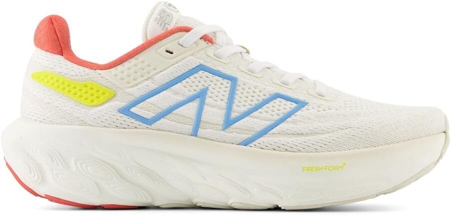 image:imageNew Balance Womens Fresh Foam X 1080 V13 Running ShoesSea SaltCoastal BlueGulf Red
