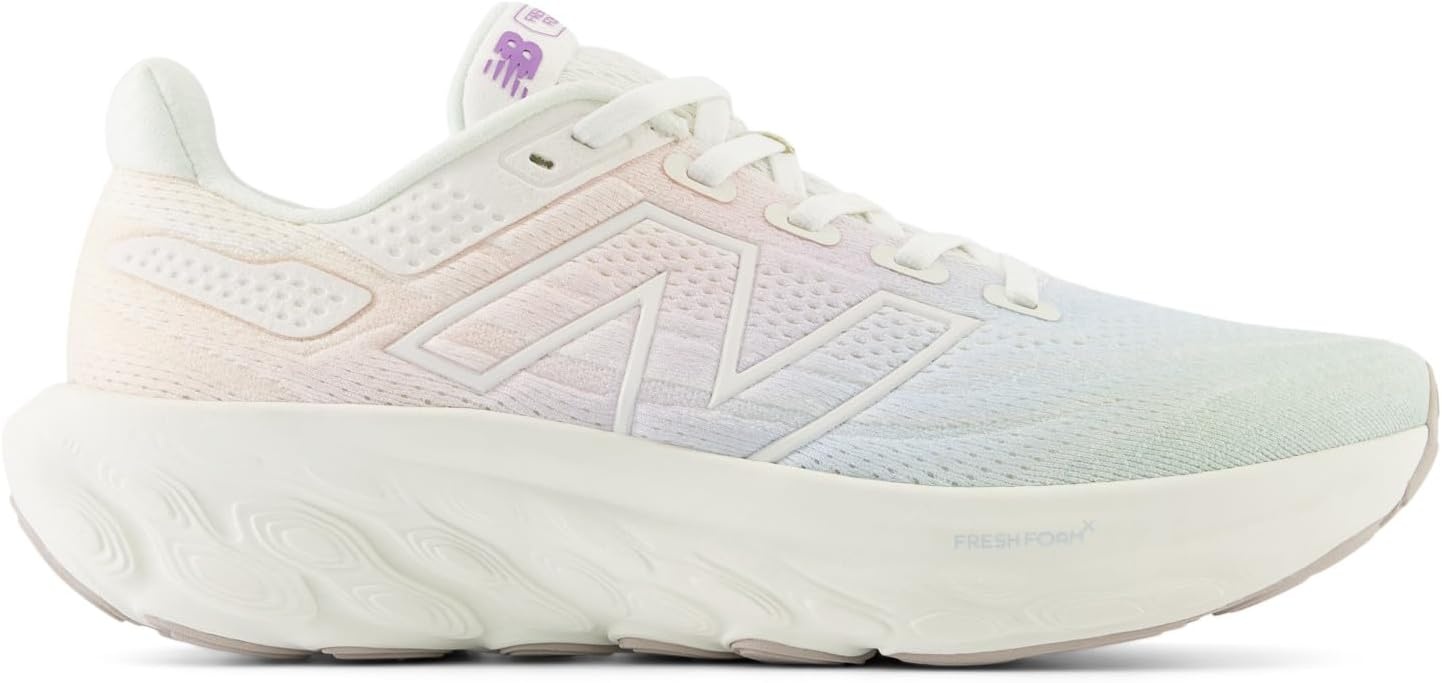 image:imageNew Balance Womens Fresh Foam X 1080 V13 Running ShoesSea SaltPurple FadeQuarry Blue