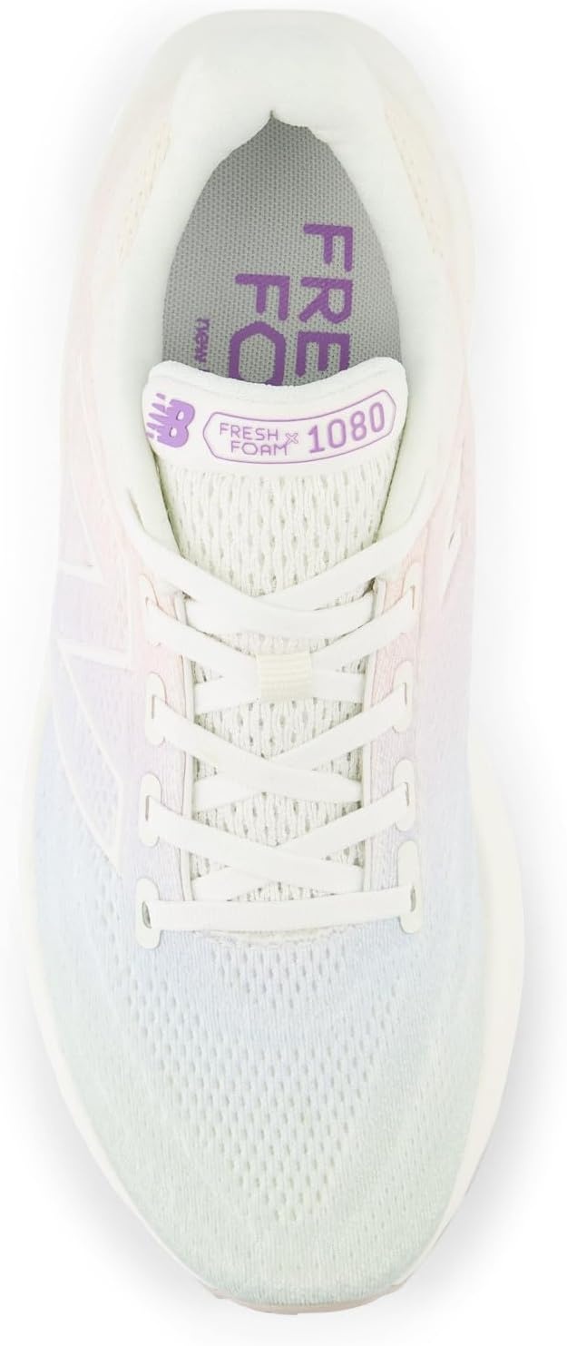image:imageNew Balance Womens Fresh Foam X 1080 V13 Running ShoesSea SaltPurple FadeQuarry Blue