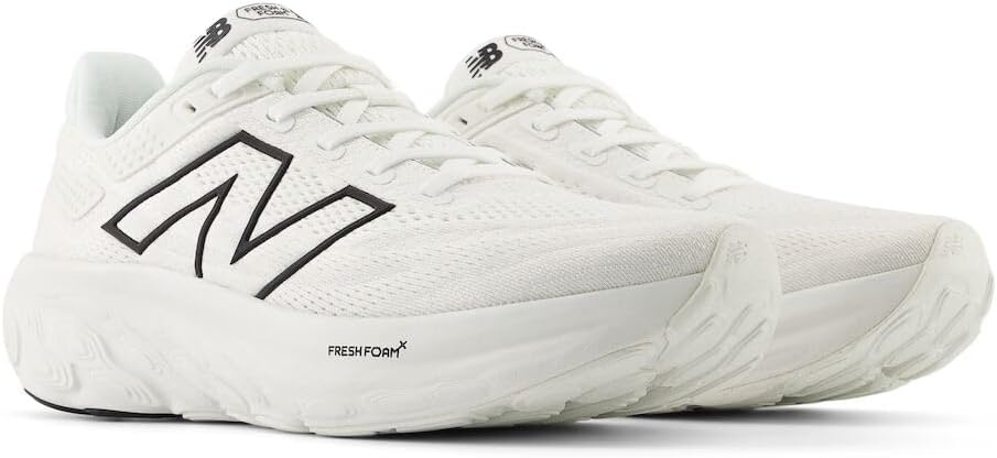 image:imageNew Balance Womens Fresh Foam X 1080 V13 Running ShoesWhiteBlackReflection