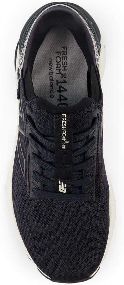 image:imageNew Balance Womens Fresh Foam X 1440 V1 Running ShoesBlackPhantomSea Salt