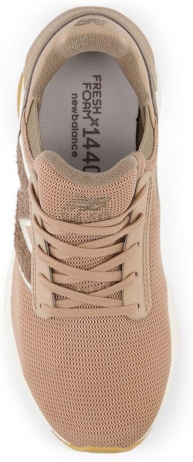 image:imageNew Balance Womens Fresh Foam X 1440 V1 Running ShoesFlat TaupeMushroomDolce