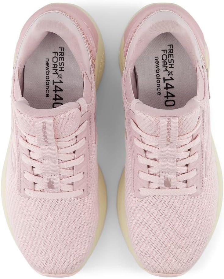 image:imageNew Balance Womens Fresh Foam X 1440 V1 Running ShoesRose SugarTwilight HazeIce Wine