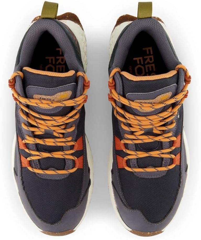image:imageNew Balance Womens Fresh Foam X Hierro V1 MidCutBlackMagnetCayenne
