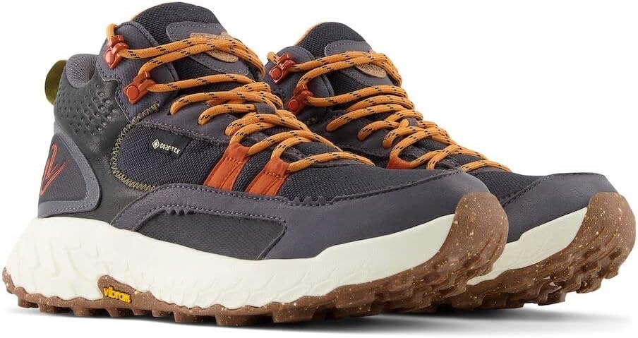 image:imageNew Balance Womens Fresh Foam X Hierro V1 MidCutBlackMagnetCayenne