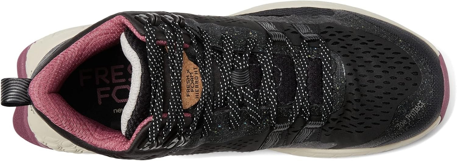 image:imageNew Balance Womens Fresh Foam X Hierro V1 MidCutBlackRaisin