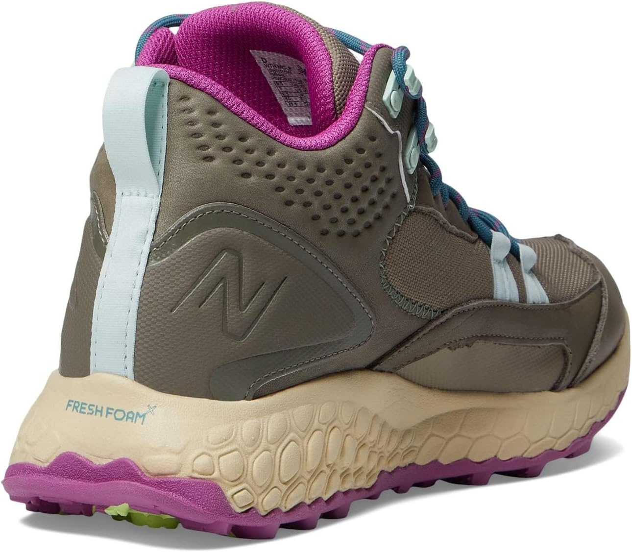 image:imageNew Balance Womens Fresh Foam X Hierro V1 MidCutBungeeBrindleCosmic Jade