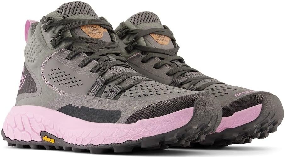 image:imageNew Balance Womens Fresh Foam X Hierro V1 MidCutHarbor GreyLilac CloudBlacktop