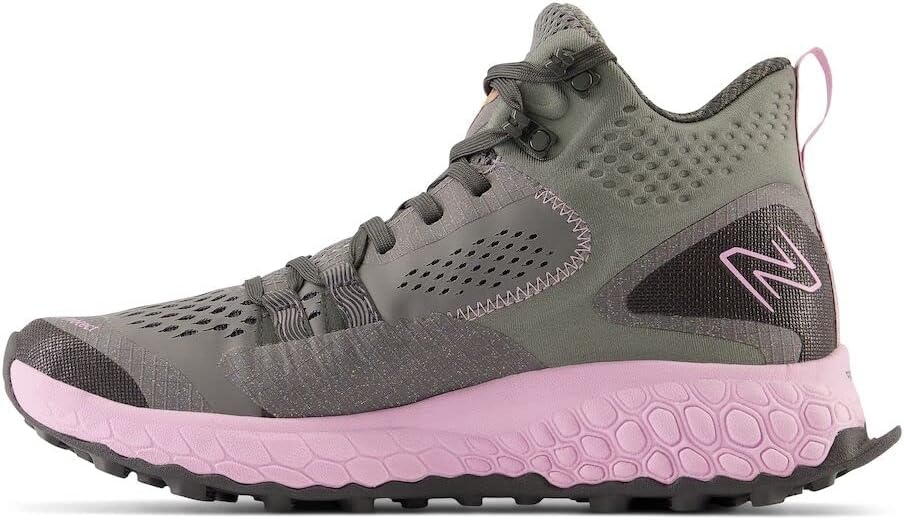image:imageNew Balance Womens Fresh Foam X Hierro V1 MidCutHarbor GreyLilac CloudBlacktop