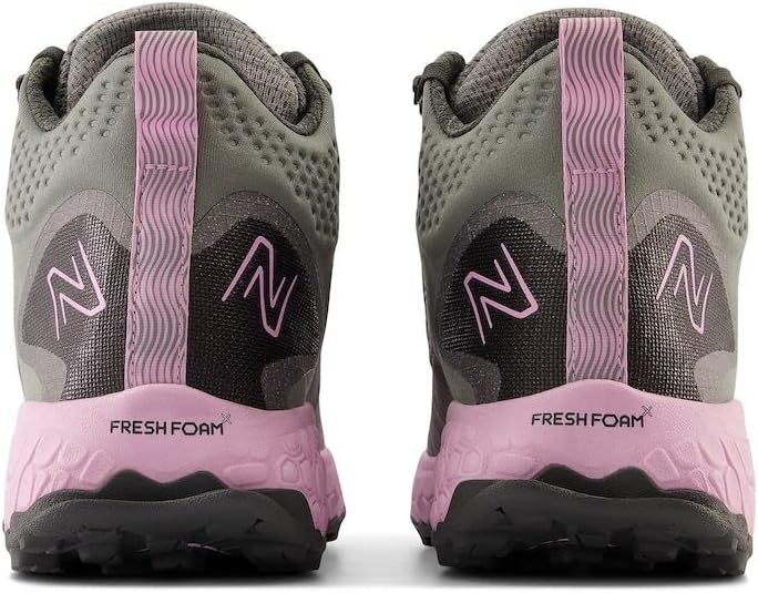 image:imageNew Balance Womens Fresh Foam X Hierro V1 MidCutHarbor GreyLilac CloudBlacktop