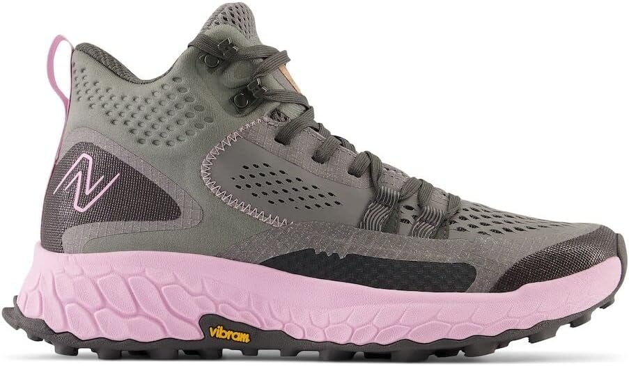 image:imageNew Balance Womens Fresh Foam X Hierro V1 MidCutHarbor GreyLilac CloudBlacktop