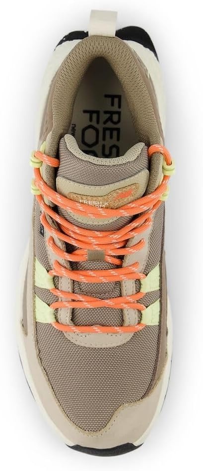 image:imageNew Balance Womens Fresh Foam X Hierro V1 MidCutLinenMushroomGulf Red