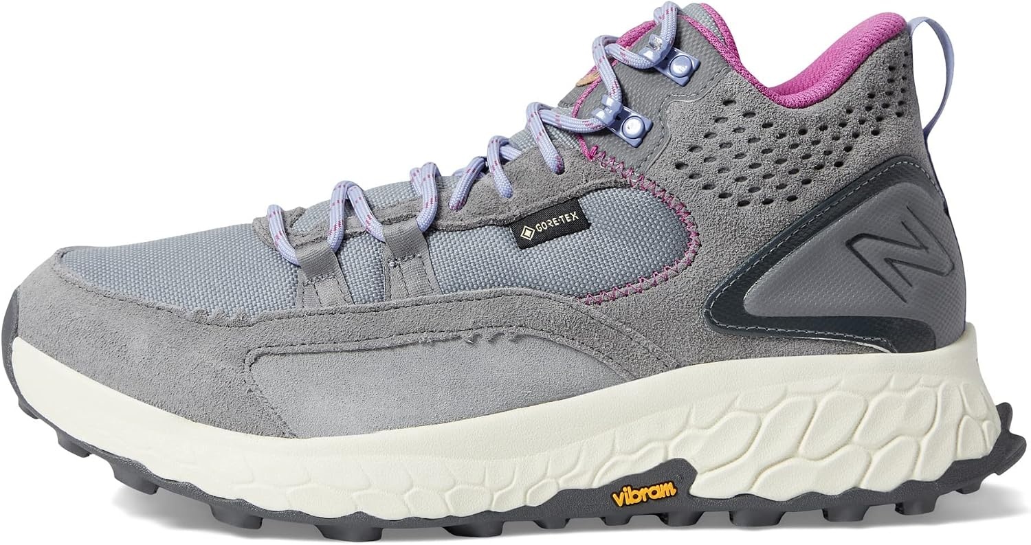 image:imageNew Balance Womens Fresh Foam X Hierro V1 MidCutSteelCastlerockMagenta