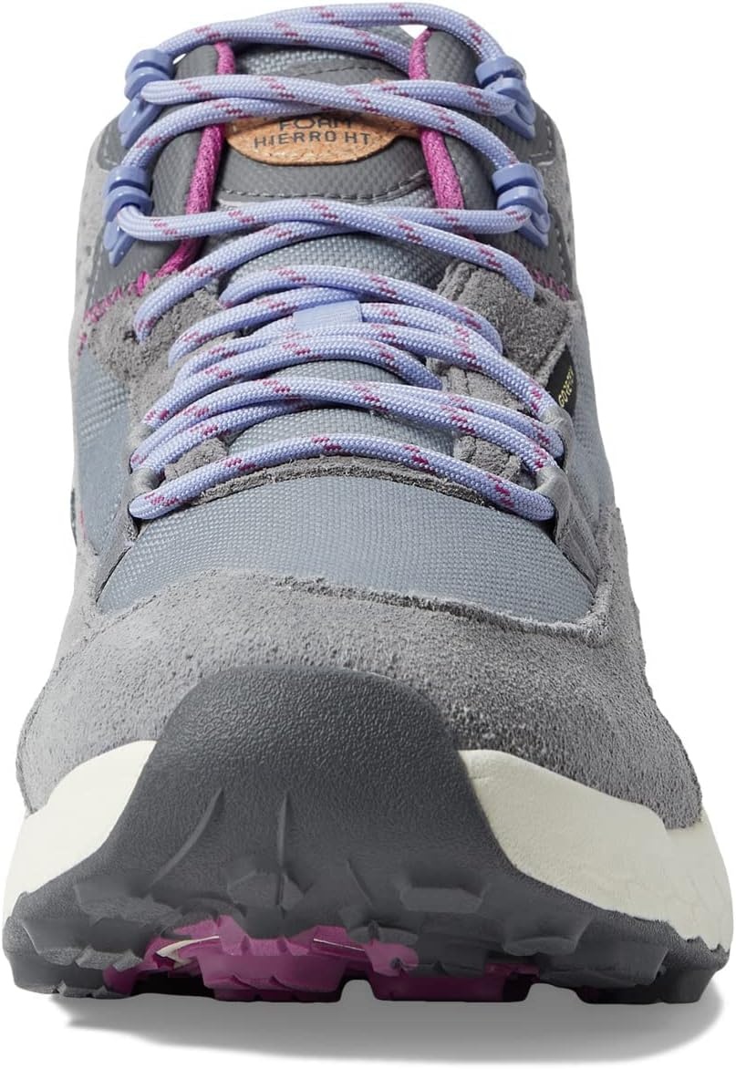 image:imageNew Balance Womens Fresh Foam X Hierro V1 MidCutSteelCastlerockMagenta