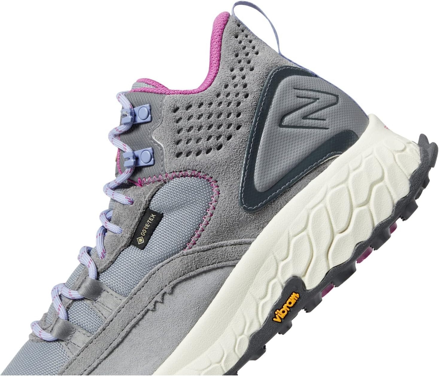 image:imageNew Balance Womens Fresh Foam X Hierro V1 MidCutSteelCastlerockMagenta