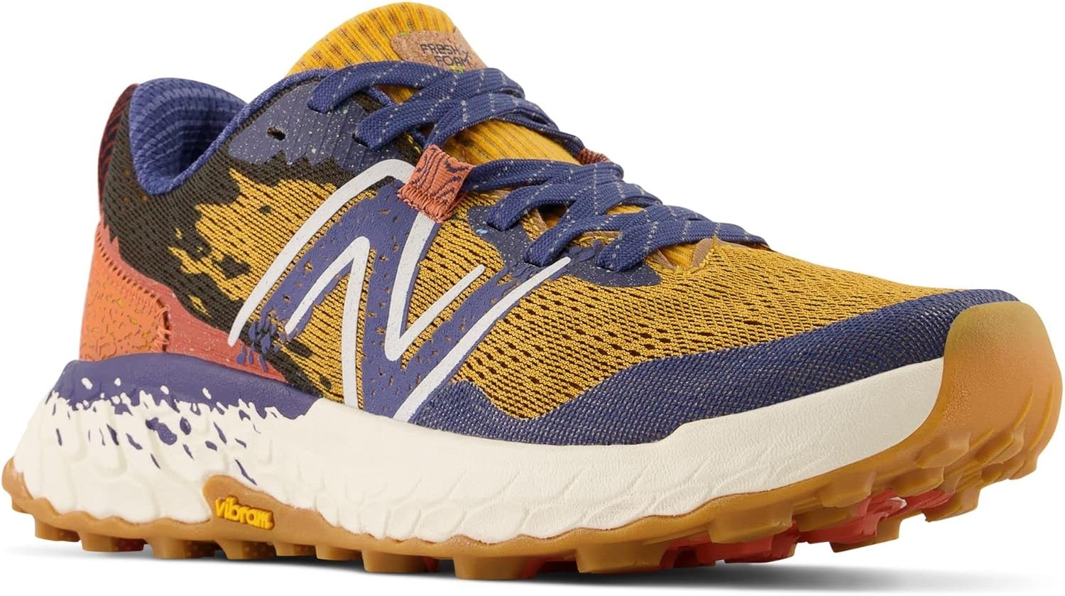 image:imageNew Balance Womens Fresh Foam X Hierro V7 Trail Running ShoesGolden HourMoon ShadowRed Clay