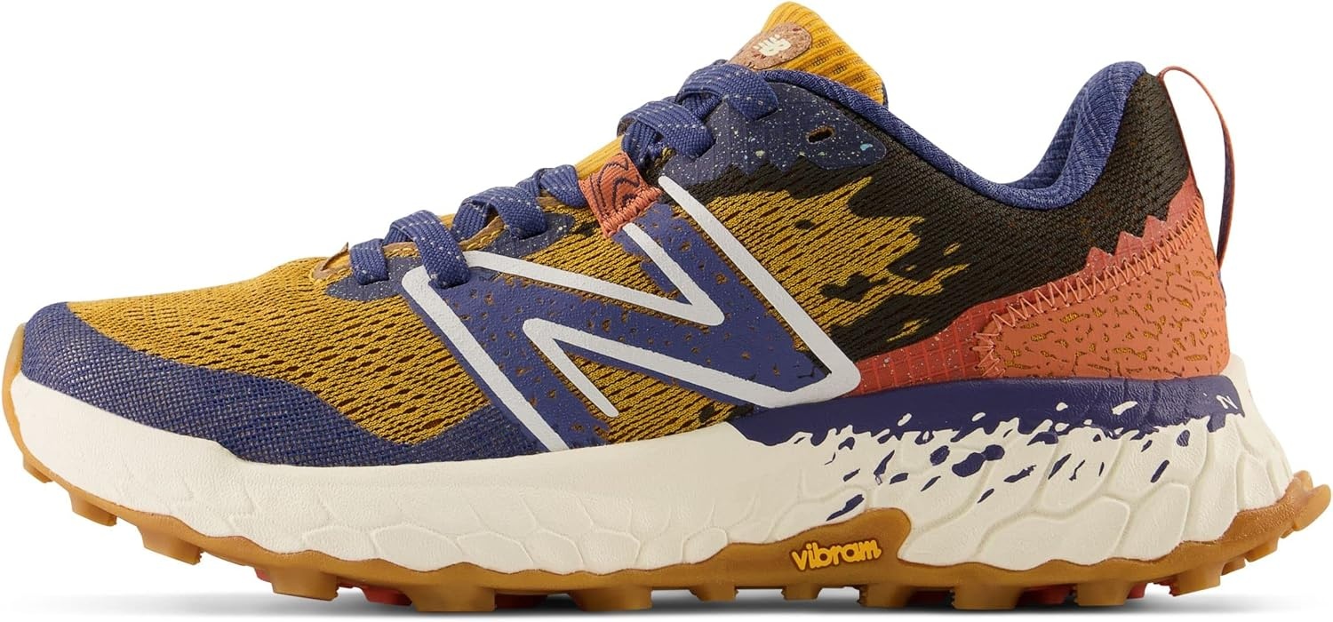 image:imageNew Balance Womens Fresh Foam X Hierro V7 Trail Running ShoesGolden HourMoon ShadowRed Clay