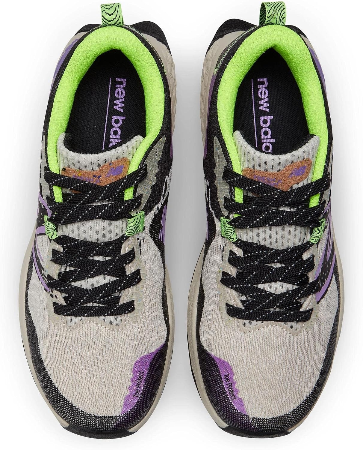 image:imageNew Balance Womens Fresh Foam X Hierro V7 Trail Running ShoesMoonbeamElectric Purple