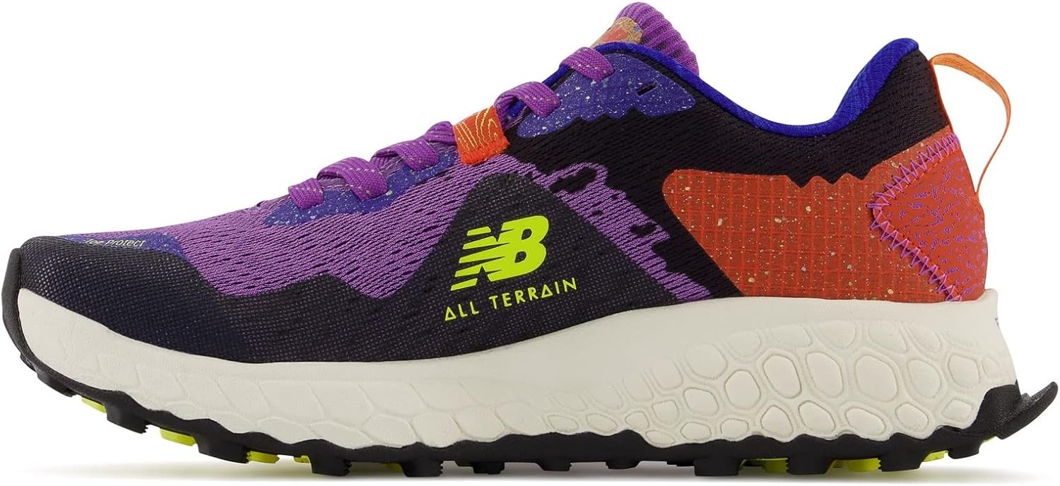 image:imageNew Balance Womens Fresh Foam X Hierro V7 Trail Running ShoesMystic PurplePoppyLemonade