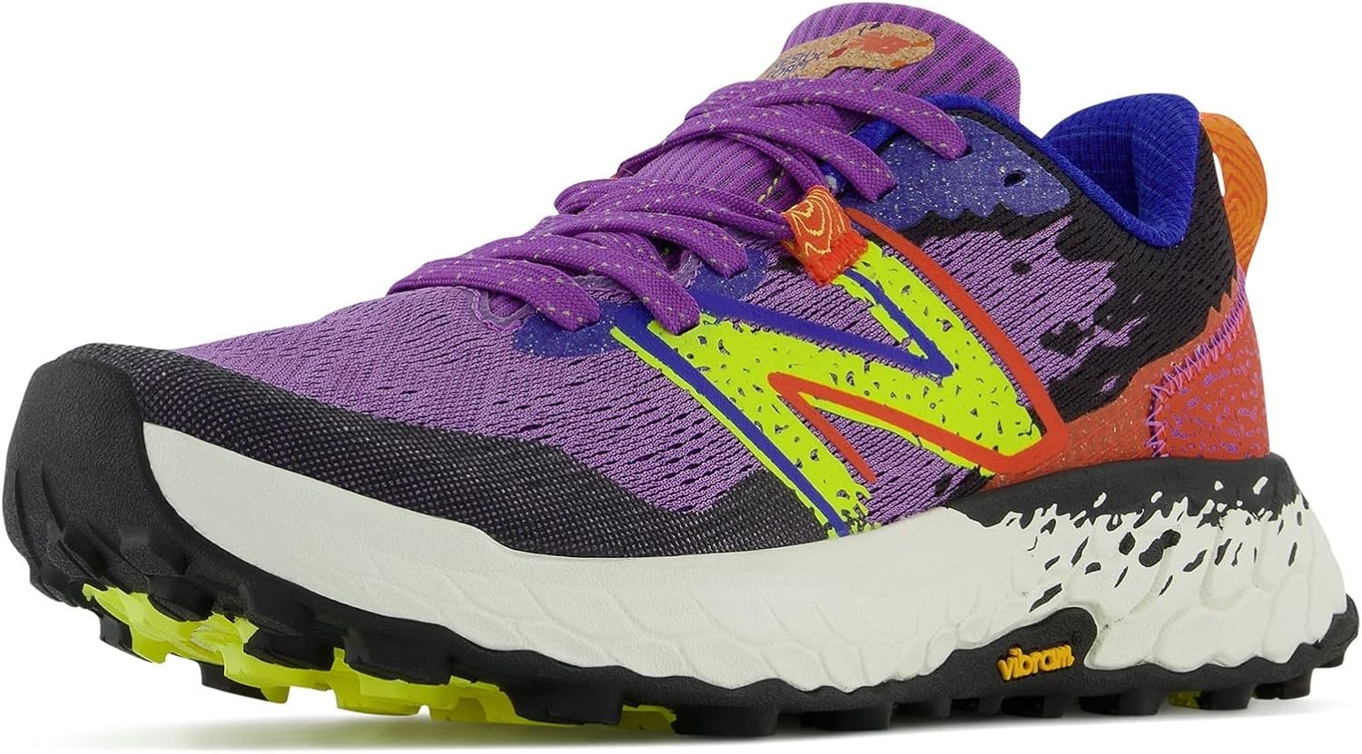 image:imageNew Balance Womens Fresh Foam X Hierro V7 Trail Running ShoesMystic PurplePoppyLemonade