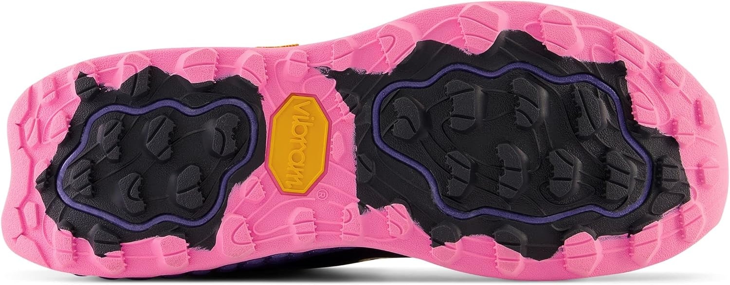 image:imageNew Balance Womens Fresh Foam X Hierro V7 Trail Running ShoesNight SkyVibrant PinkBlack