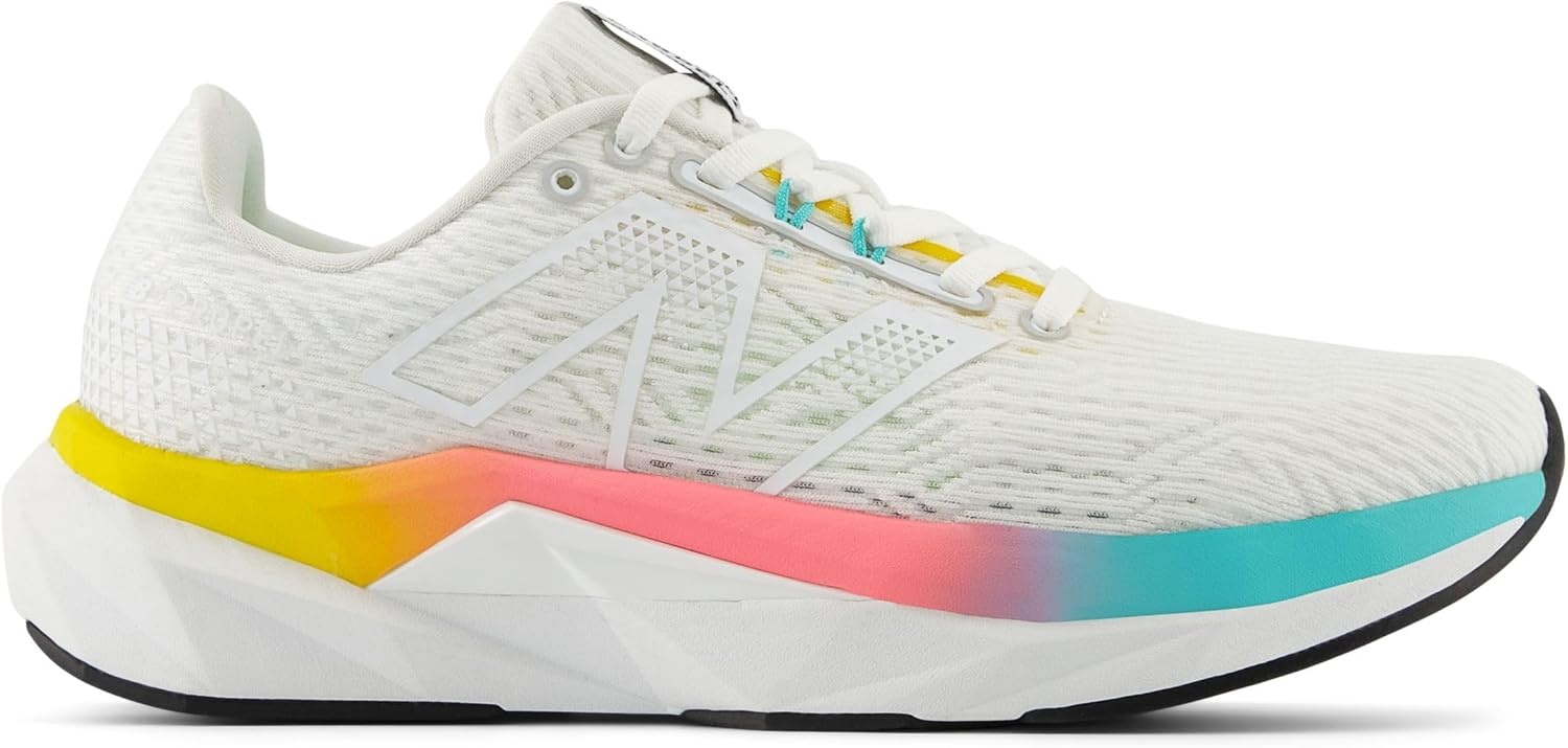 image:imageNew Balance Womens FuelCell Propel V5WhiteCyber JadeGinger Lemon