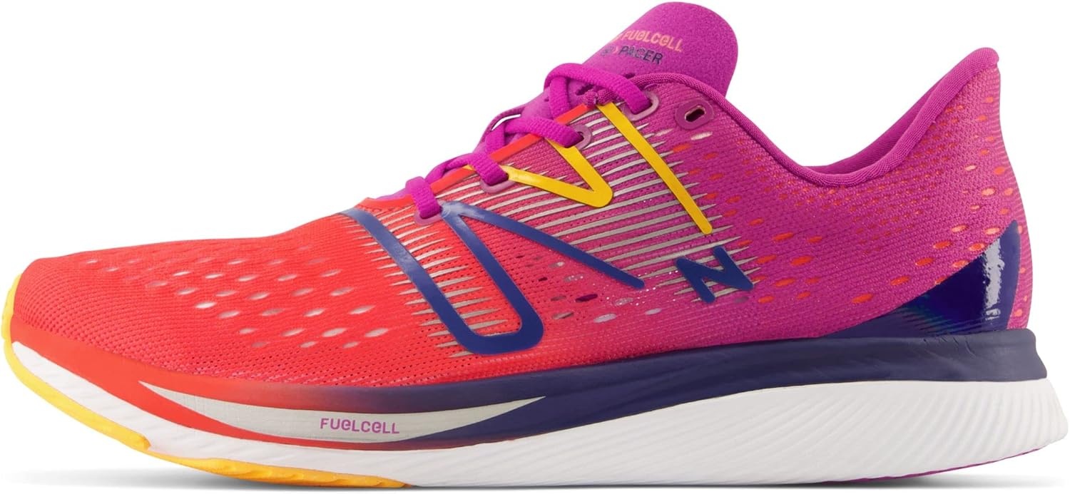 image:imageNew Balance Womens FuelCell Supercomp Pacer V1Electric RedMagenta Pop