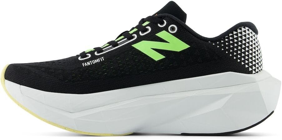 image:imageNew Balance Womens FuelCell Supercomp Trainer V3BlackPhantomBleached Lime Glo