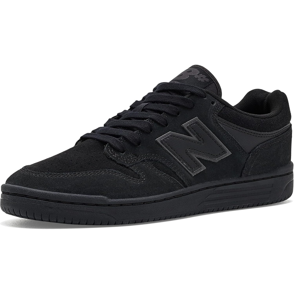 image:imageNew Balance 480 Leather Mens ShoesBlackBlack