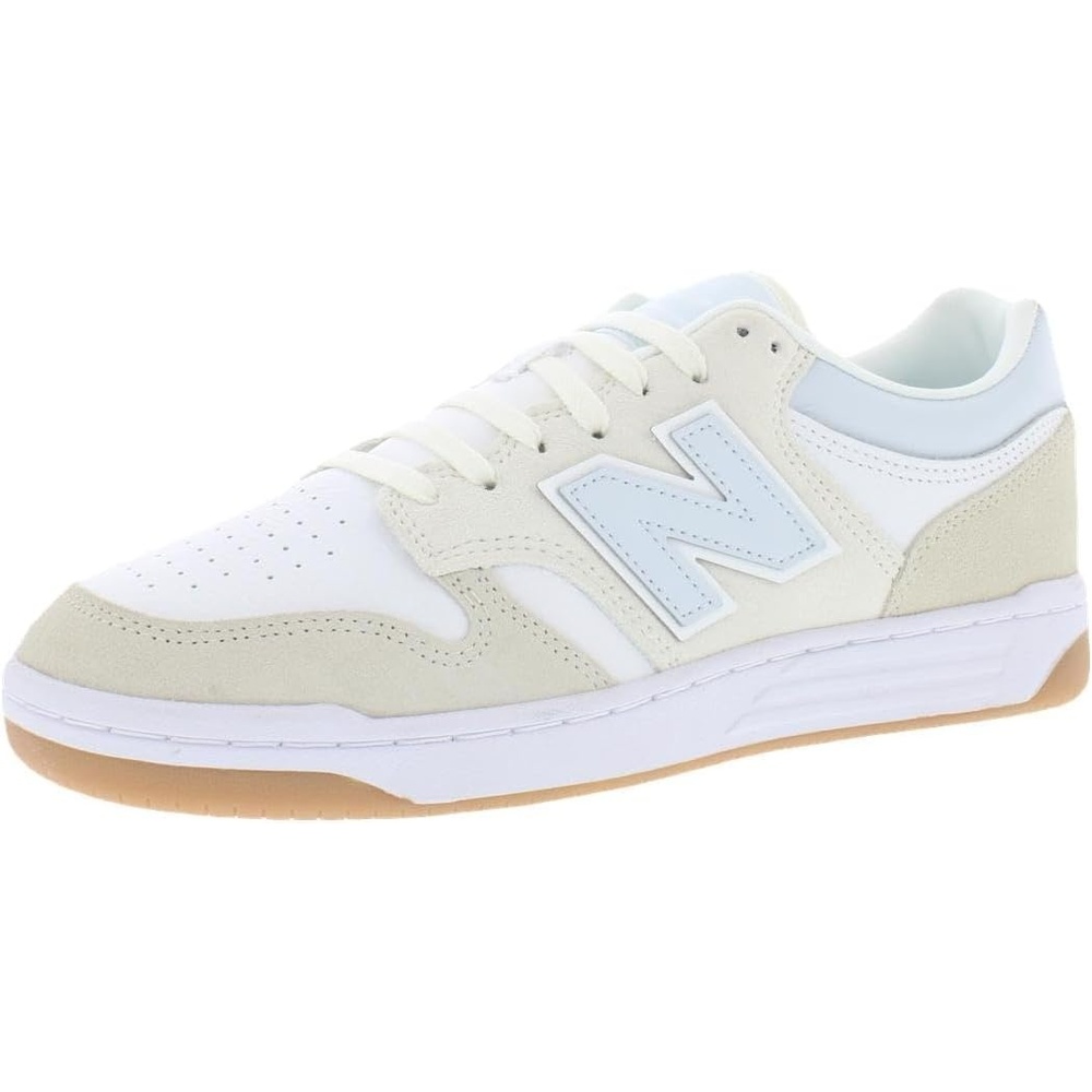 image:imageNew Balance 480 Leather Mens ShoesGhost WhiteBlueGhost White