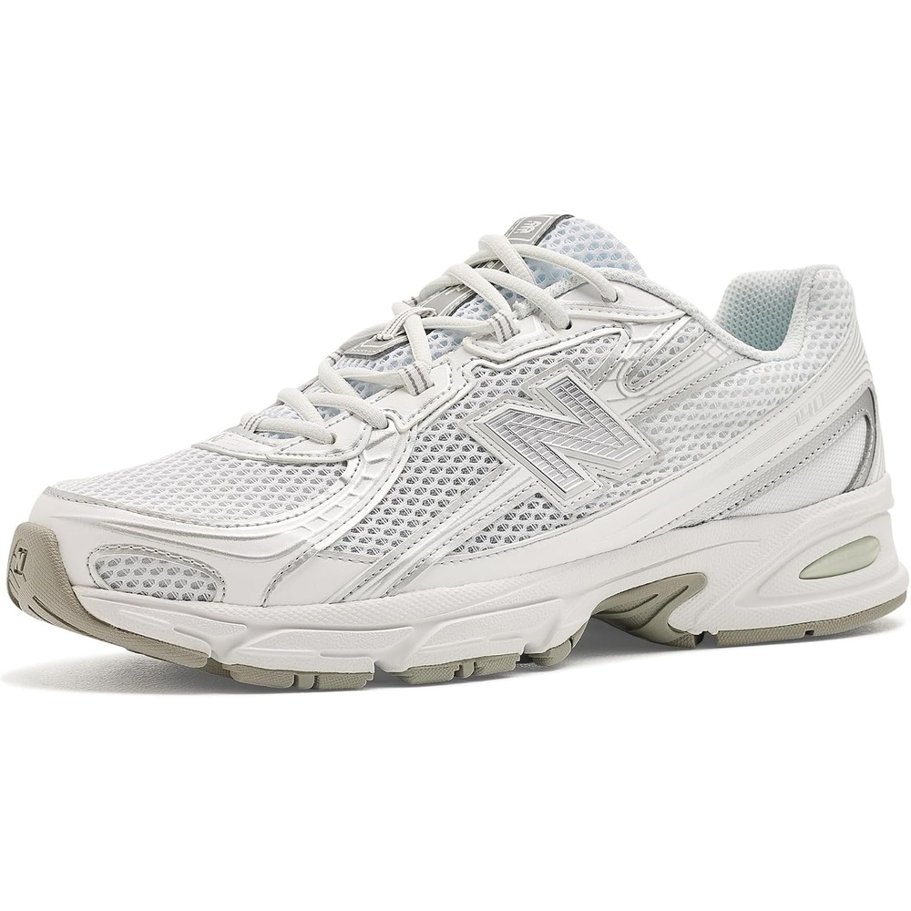 image:imageNew Balance 740 Unisex ShoesWhiteMetallic Silver 877 C