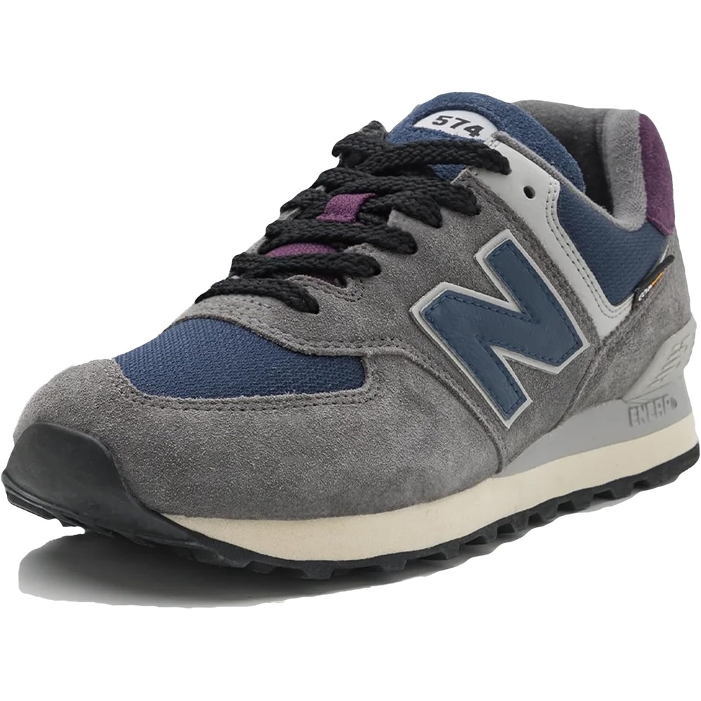 image:imageNew Balance Kids 574 Newb V2 Familiar Ground Hook and Loop SneakerCastlerockNb Navy