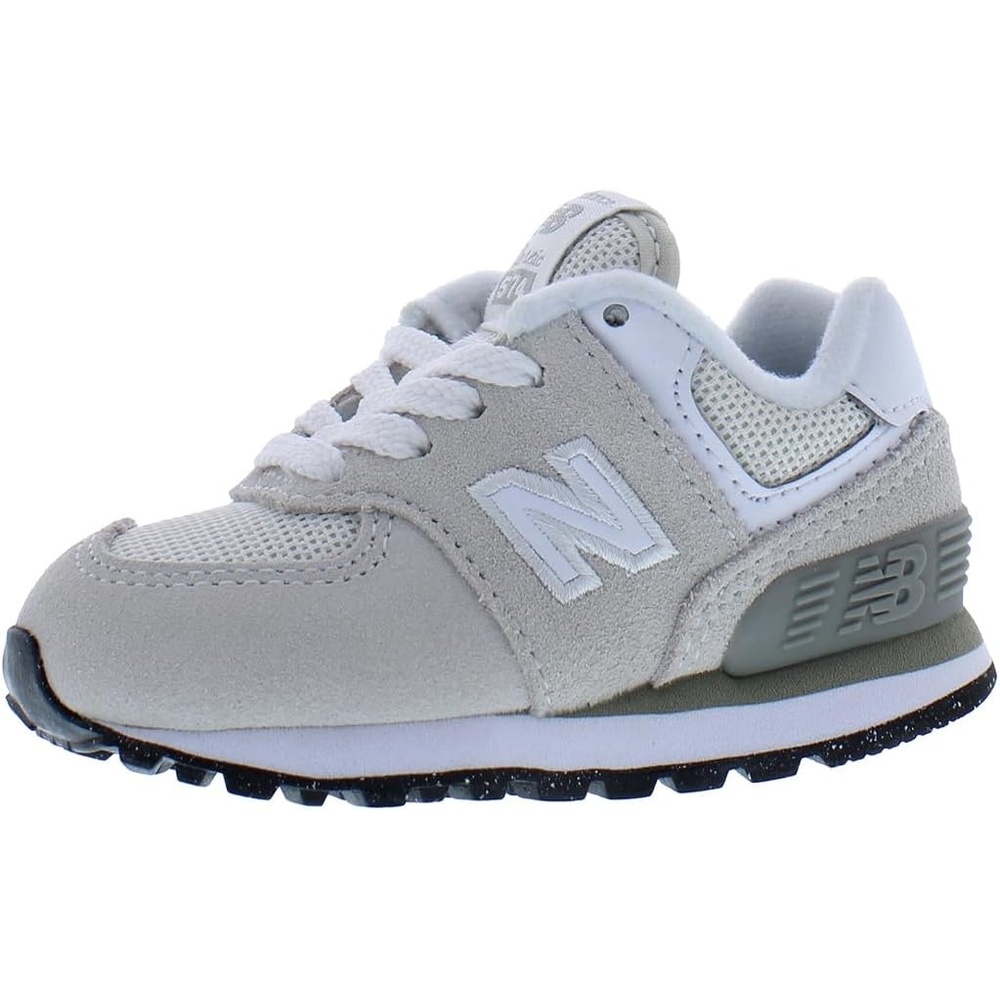 image:imageNew Balance Kids 574 V1 LaceUp SneakersNimbus CloudNb White