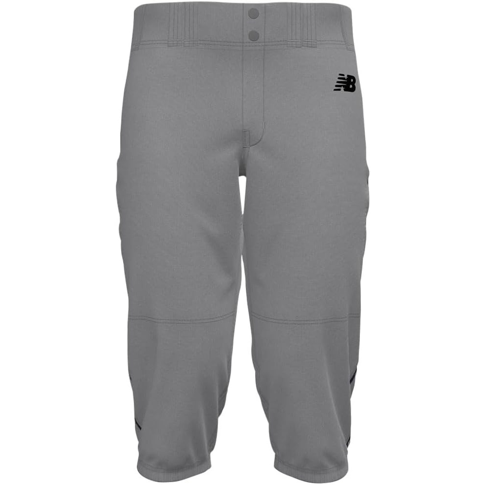 image:imageNew Balance Mens Adversary 20 Piped Knicker Baseball Pants GreyNavy L