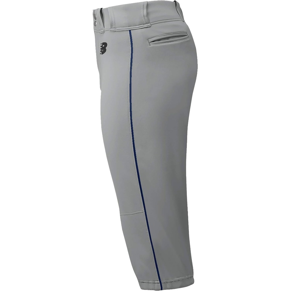 image:imageNew Balance Mens Adversary 20 Piped Knicker Baseball Pants GreyNavy S