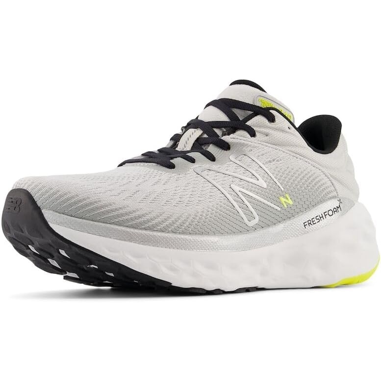image:imageNew Balance Mens Fresh Foam X 840 V1 Running ShoesGrey MatterSilver MetallicFirefly